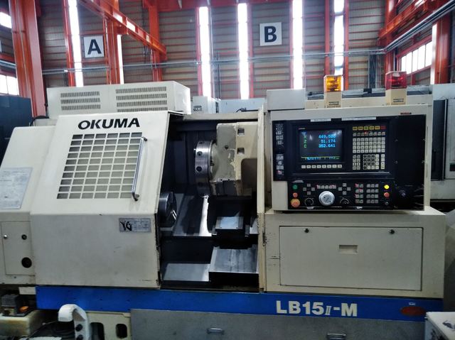 No101. Máy tiện CNC LB-15ⅡM Okuma