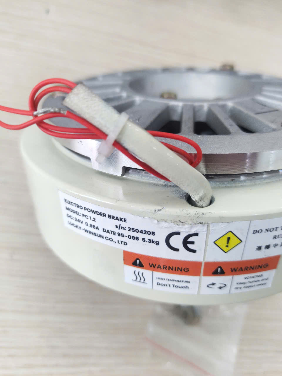 Phanh điện từ 1 đầu trục ( LUCKY-WINSUN) Electro Powder Brake