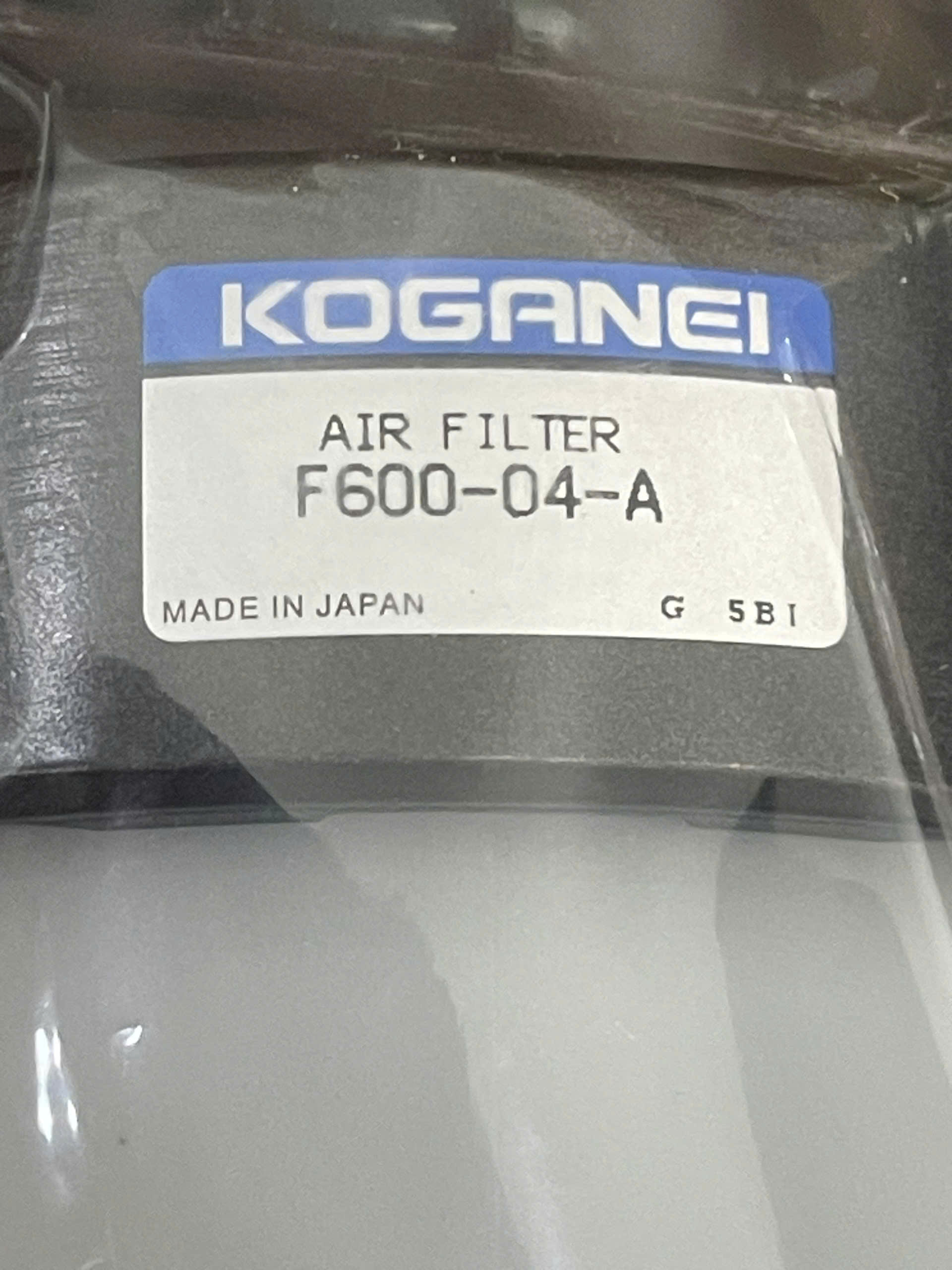 Bộ Lọc khí nén F600-04-A  KOGANEI